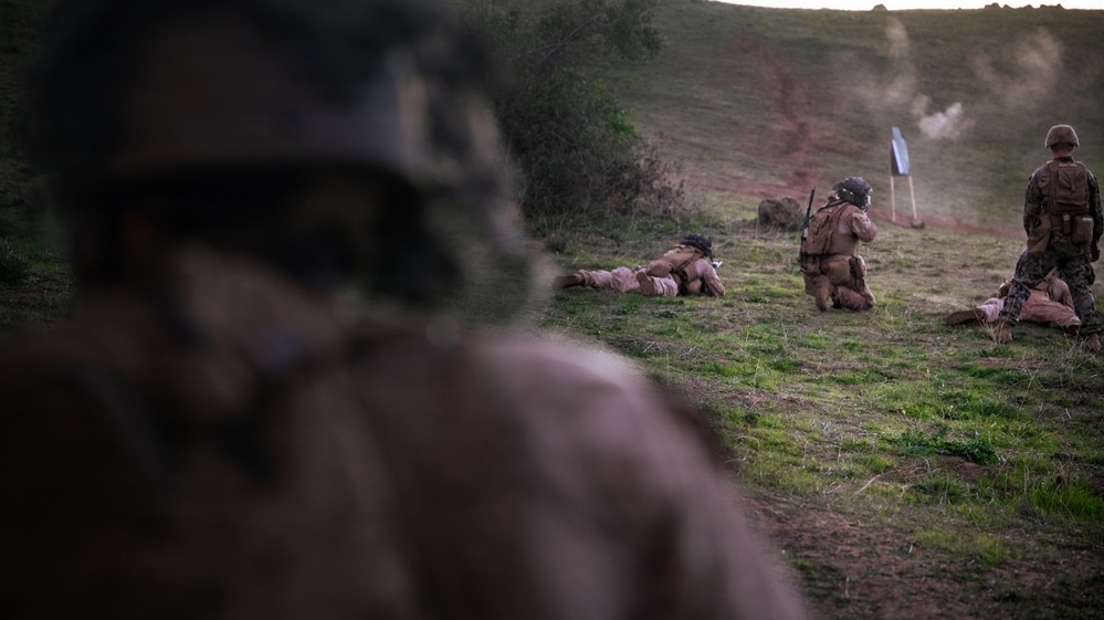 TF Ashland Marines, Sailors Conduct Range 800 Live Fire and Maneuver Training
