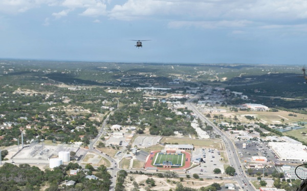 Flyover in Kerrville