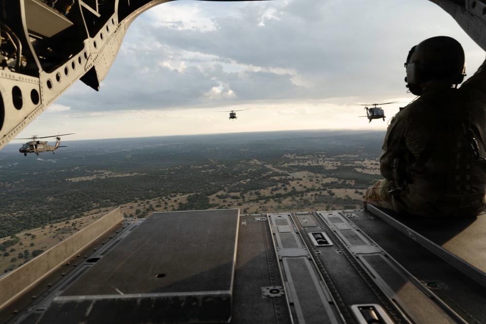 Flyover in Kerrville