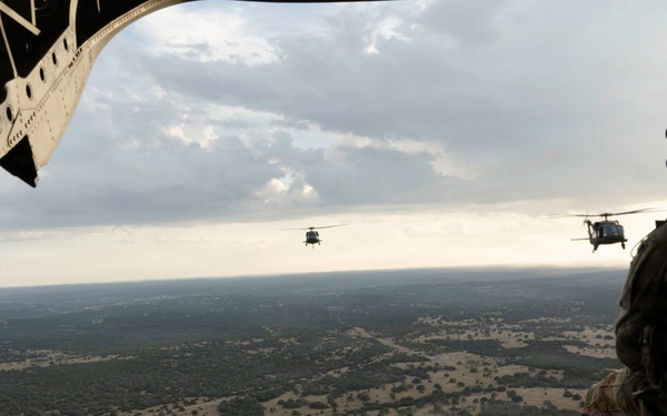 Flyover in Kerrville