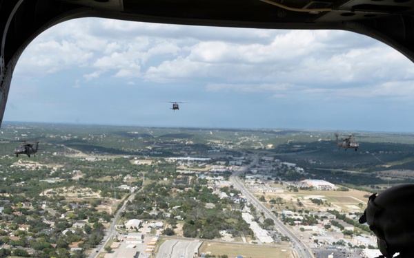 Flyover in Kerrville