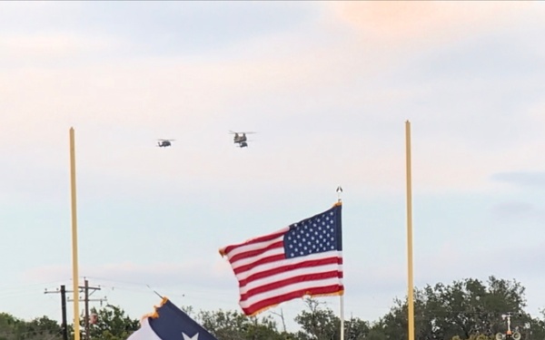 Flyover in Kerrville