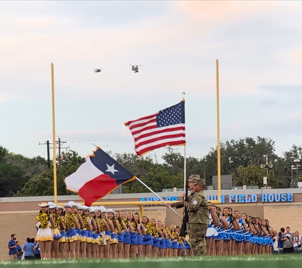 Flyover in Kerrville