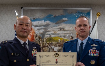 Yokota Airmen receive Japan Defense Cooperation Medal