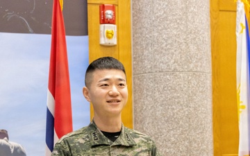 MARFORK bids farewell to their LNO from the ROKMC