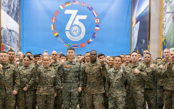 MARFORK bids farewell to their LNO from the ROKMC