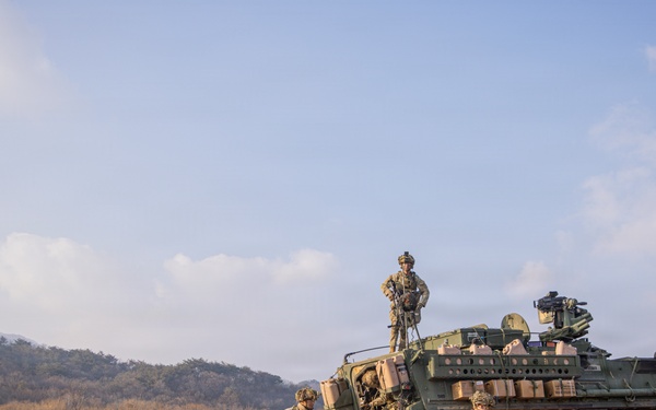 Alpha Company 2-23 Conduct Combined Arms Live-Fire Exercise at Rodriguez Range.