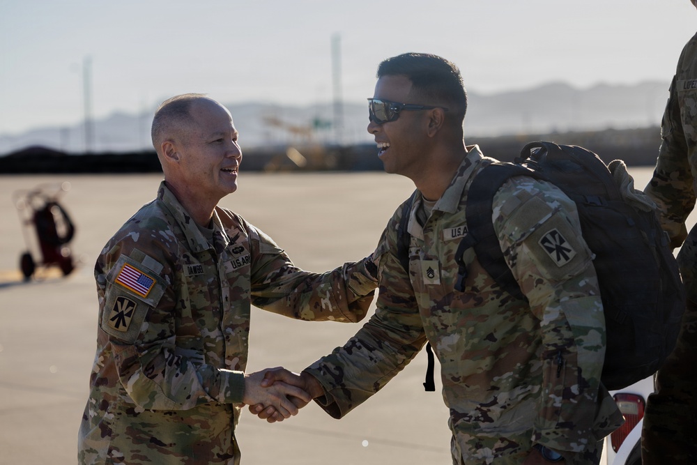 A/2 THAAD Soldiers Return Home to Fort Bliss