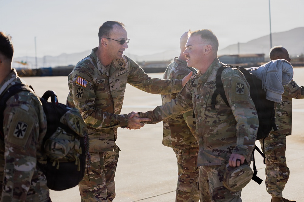 A/2 THAAD Soldiers Return Home to Fort Bliss