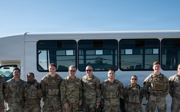 CSAF and CMSAF connect with Airmen in CENTCOM AOR during holiday visit