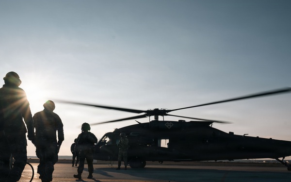 332 ELRS conducts first hot-pit refuel with R-20 expeditionary refueling system