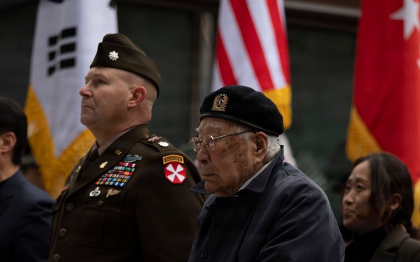 Memorial Board chairman recognized for long-term service at 75th U.S. Army General Walton Walker memorial service