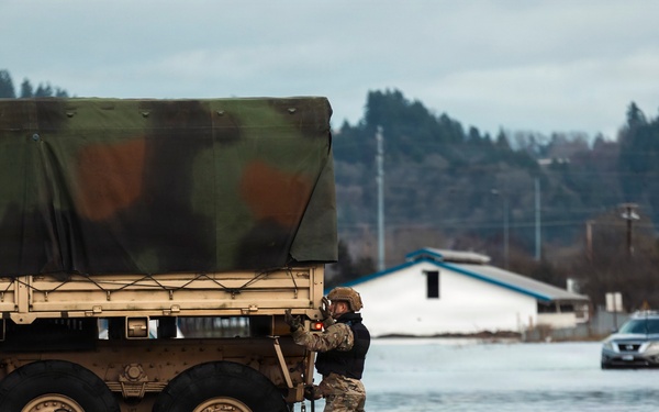 Washington National Guard supports King County flood rescue teams
