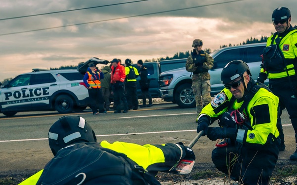 Washington National Guard supports King County flood rescue teams