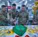 Cake Cutting Ceremony Inaugurates New DFAC at Camp Hovey.