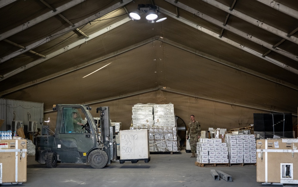 Operation Gratitude sends holiday cheer to the 332nd Air Expeditionary Wing