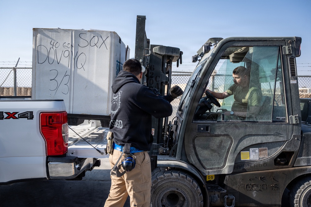 Operation Gratitude sends holiday cheer to the 332nd Air Expeditionary Wing