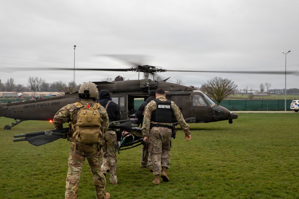 Medical Evacuation Exercise on Mihail Kogălniceanu Air Base