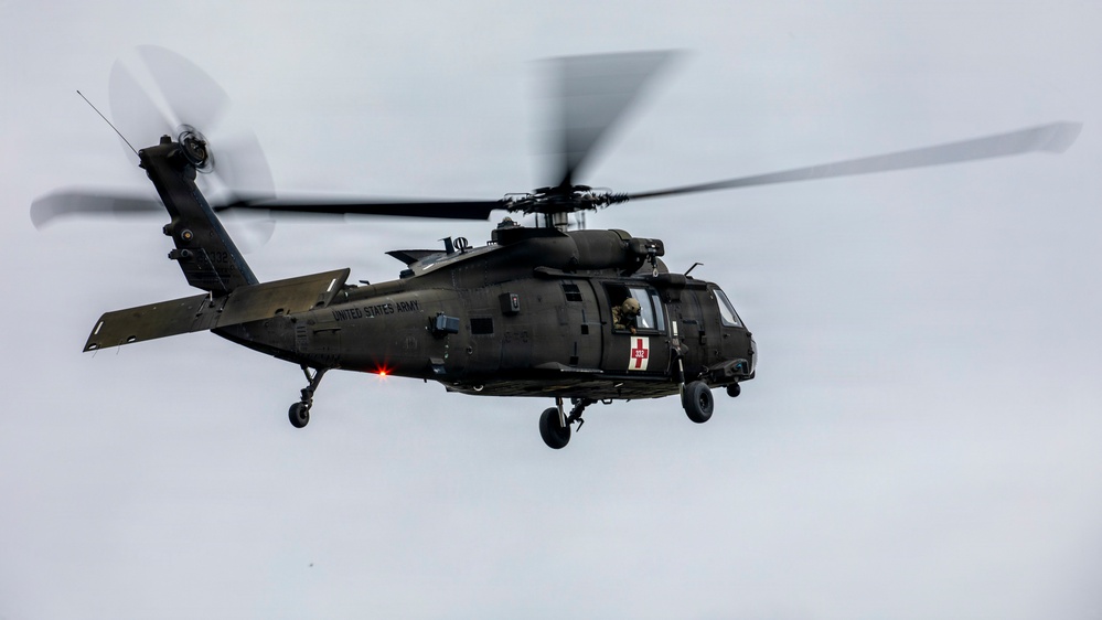 Medical Evacuation Exercise on  Mihail Kogălniceanu Air Base
