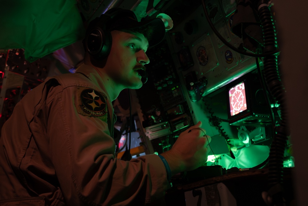 74th EARS conducts an air refueling mission within CENTCOM