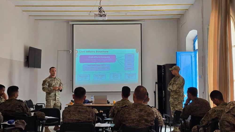 US Soldiers strengthen Tunisian Armed Forces’ civil-military operations capacity