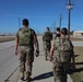 109th MPAD fitness march at Fort Hood