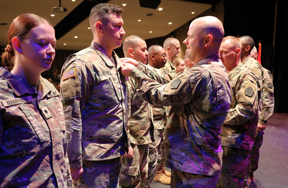 725th TRANSPORTATION COMPANY AWARDS SOLDIERS FOR ACHIEVEMENT DURING EUCOM DEPLOYMENT