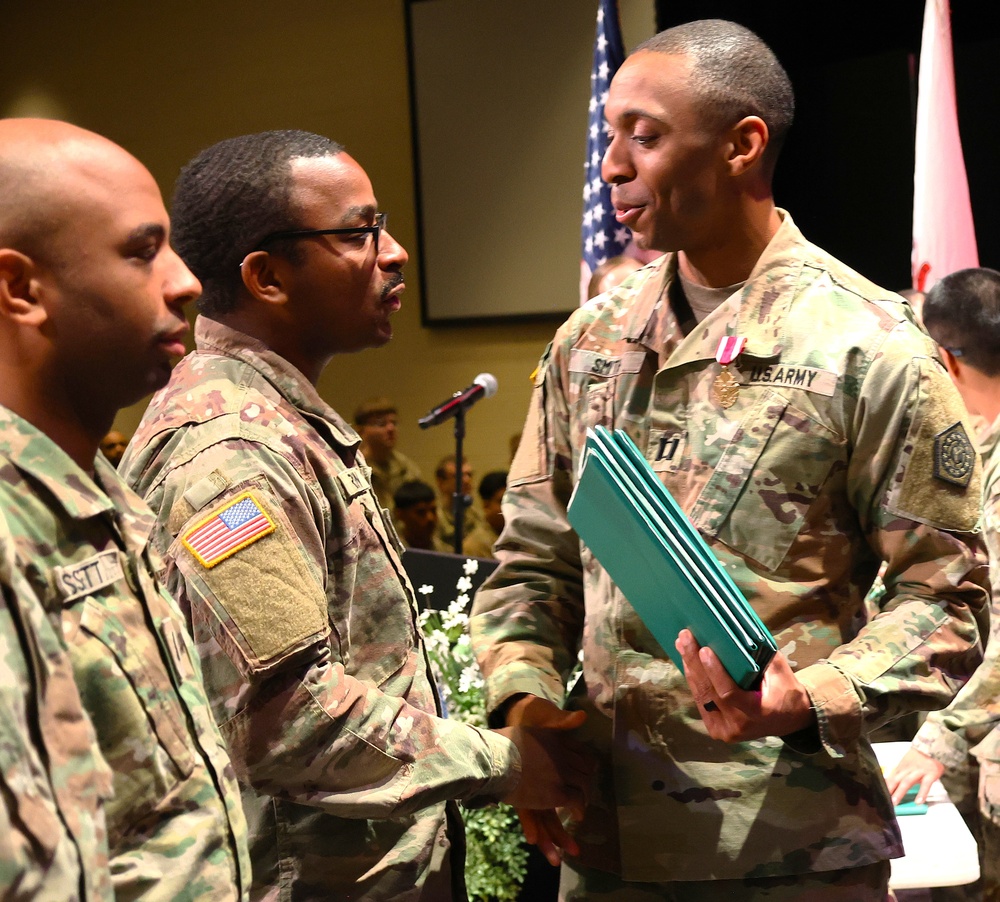 725th TRANSPORTATION COMPANY AWARDS SOLDIERS FOR ACHIEVEMENT DURING EUCOM DEPLOYMENT