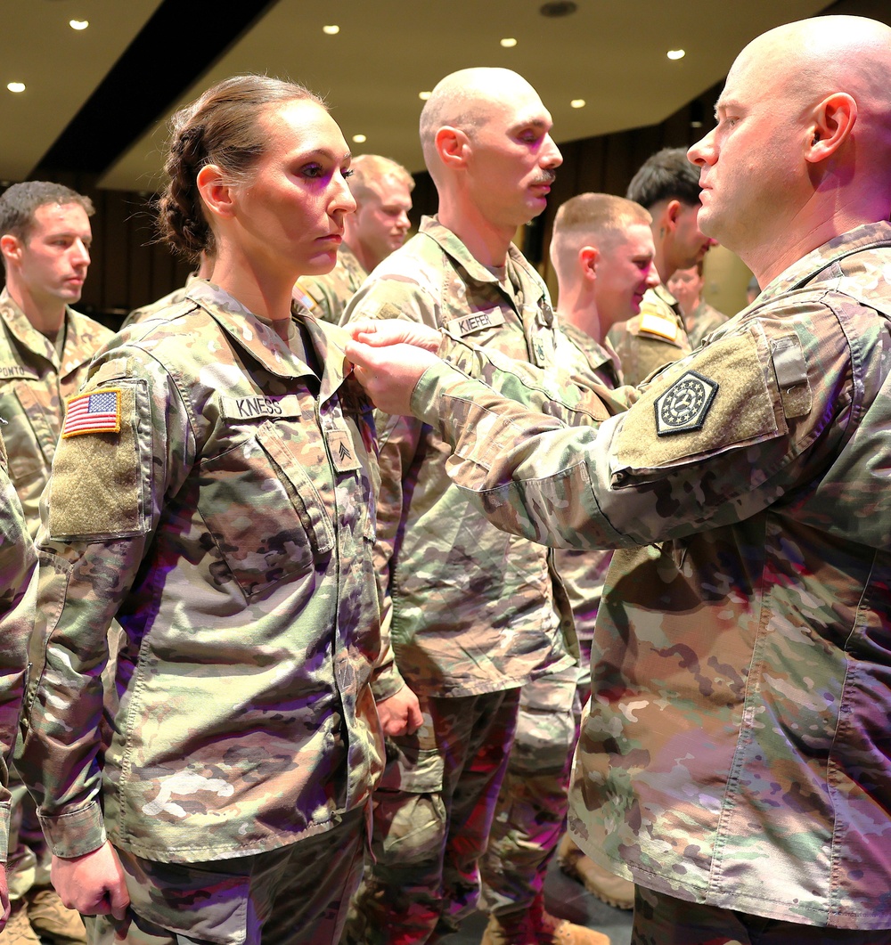 725th TRANSPORTATION COMPANY AWARDS SOLDIERS FOR ACHIEVEMENT DURING EUCOM DEPLOYMENT