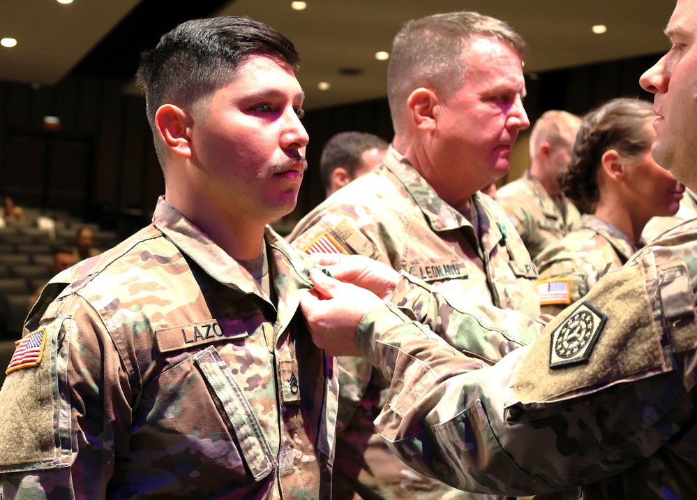 725th TRANSPORTATION COMPANY AWARDS SOLDIERS FOR ACHIEVEMENT DURING EUCOM DEPLOYMENT