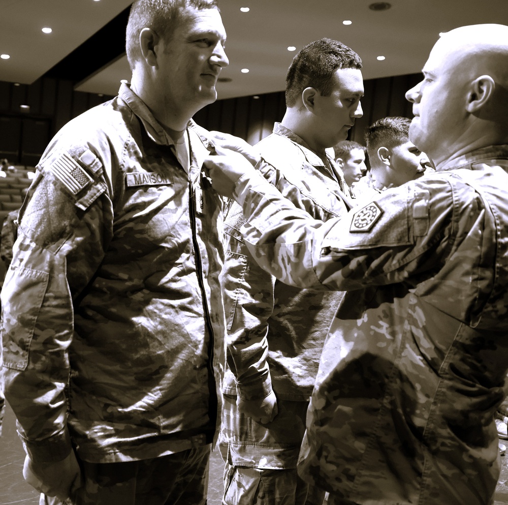 725th TRANSPORTATION COMPANY AWARDS SOLDIERS FOR ACHIEVEMENT DURING EUCOM DEPLOYMENT