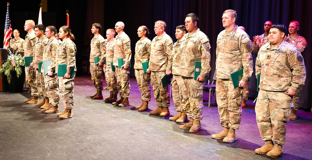 725th TRANSPORTATION COMPANY AWARDS SOLDIERS FOR ACHIEVEMENT DURING EUCOM DEPLOYMENT