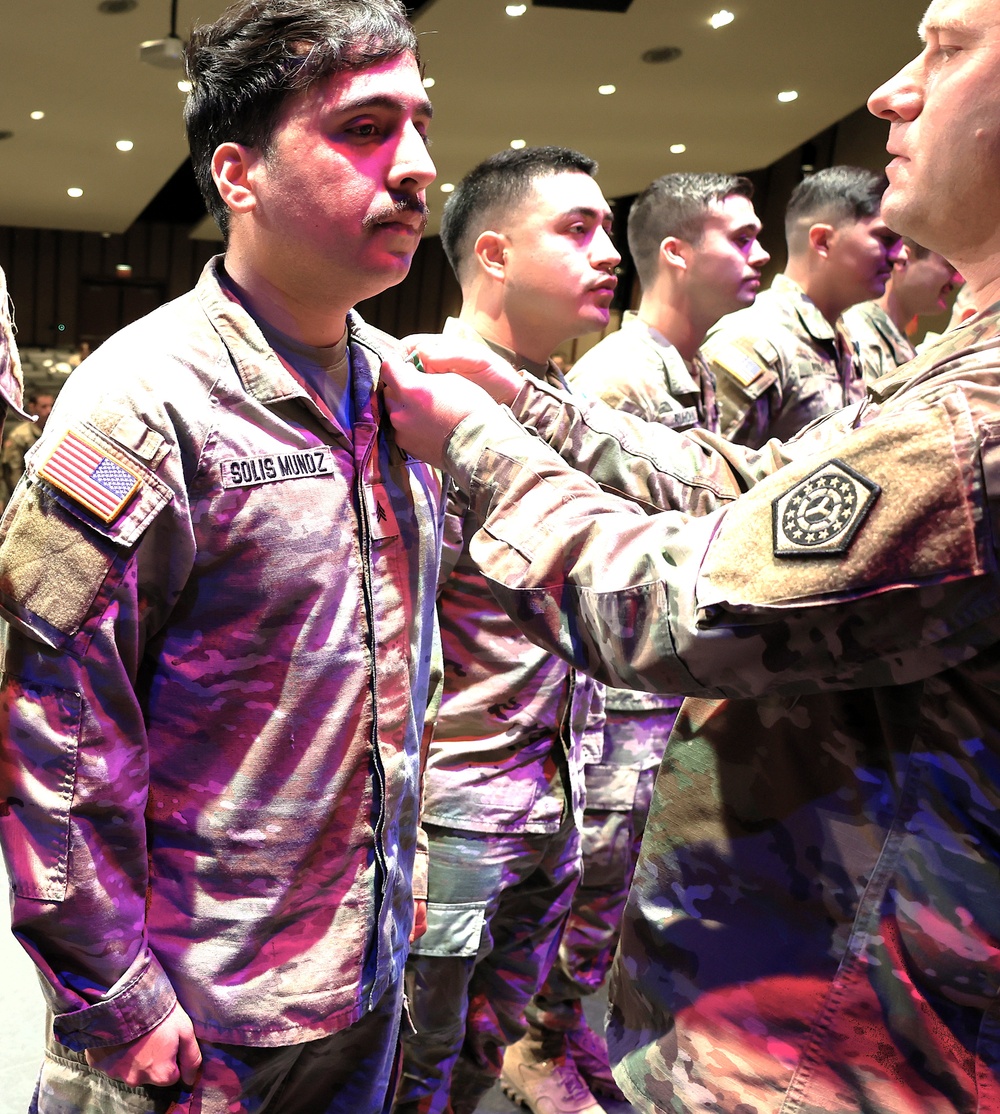 725th TRANSPORTATION COMPANY AWARDS SOLDIERS FOR ACHIEVEMENT DURING EUCOM DEPLOYMENT