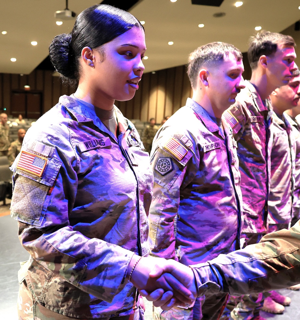 725th TRANSPORTATION COMPANY AWARDS SOLDIERS FOR ACHIEVEMENT DURING EUCOM DEPLOYMENT