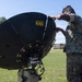 2nd Marine Logistics Group Field Tests Lite Sat 1.3m Satellite Terminal