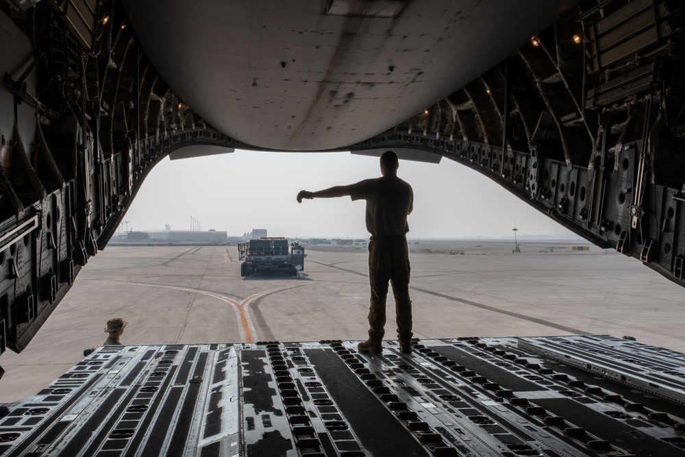 16th EAS conducts cargo mission within CENTCOM