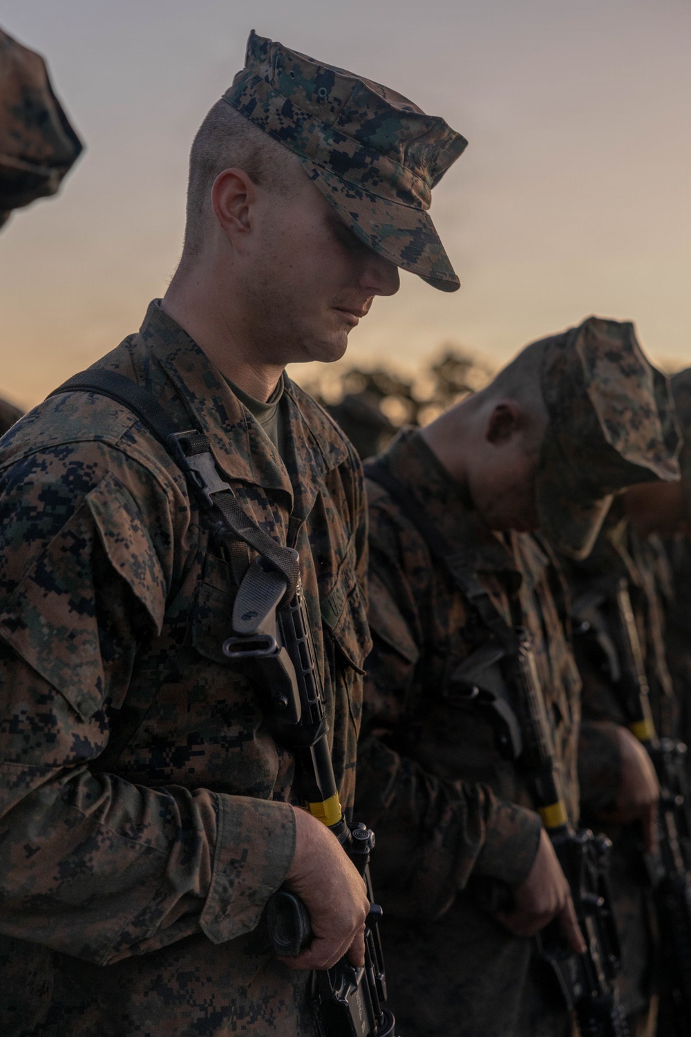 Mike Company Eagle Globe &amp; Anchor Ceremony