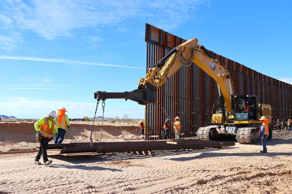 BMGR-1 Week Six border wall construction