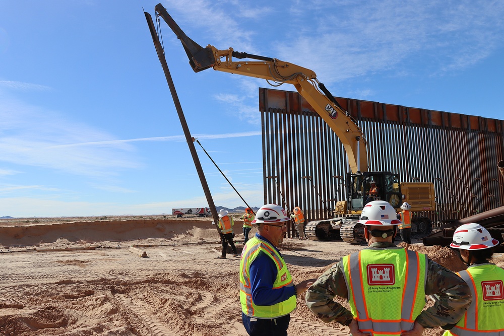BMGR-1 Week Six border wall construction