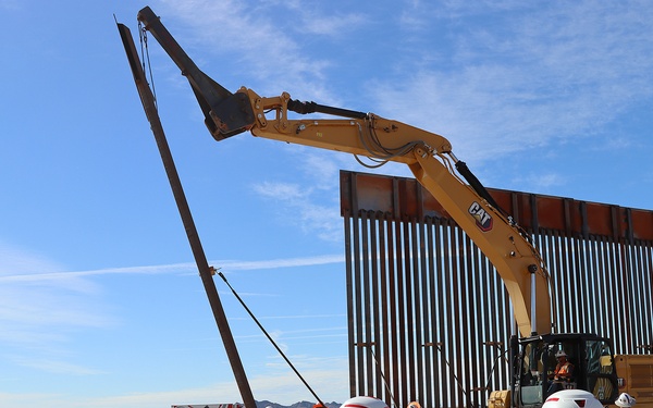 BMGR-1 Week Six border wall construction