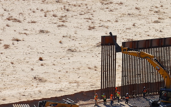 BMGR-1 Week Six border wall construction