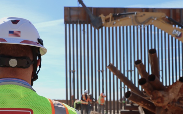 BMGR-1 Week Six border wall construction