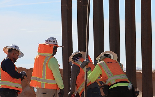 BMGR-1 Week Six border wall construction