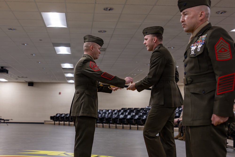 Advanced Infantry Training Battalion, School of Infantry – East Relief and Appointment Ceremony