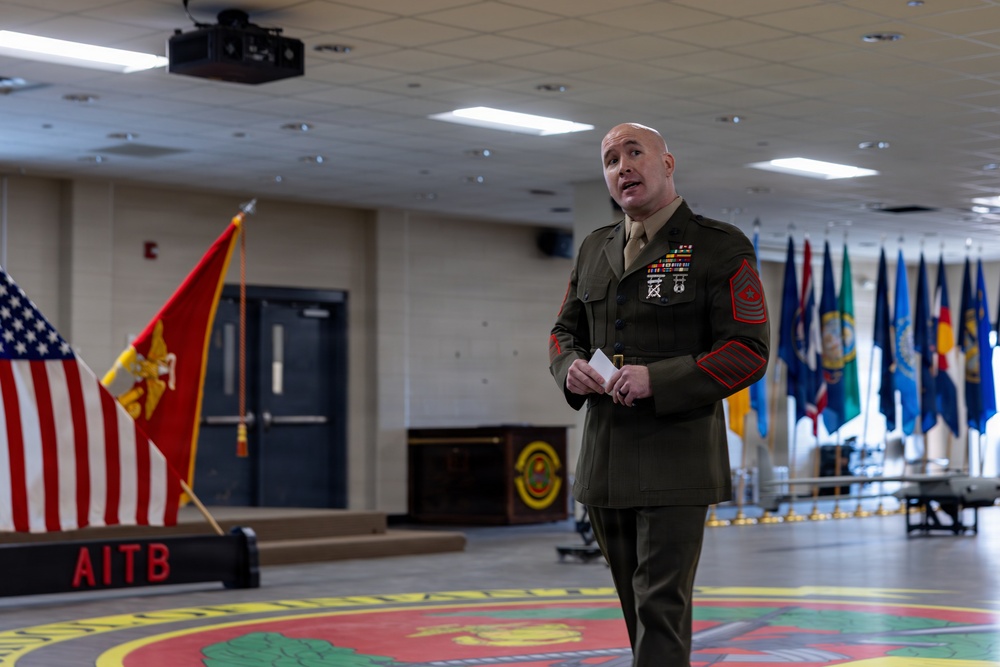 Advanced Infantry Training Battalion, School of Infantry – East Relief and Appointment Ceremony