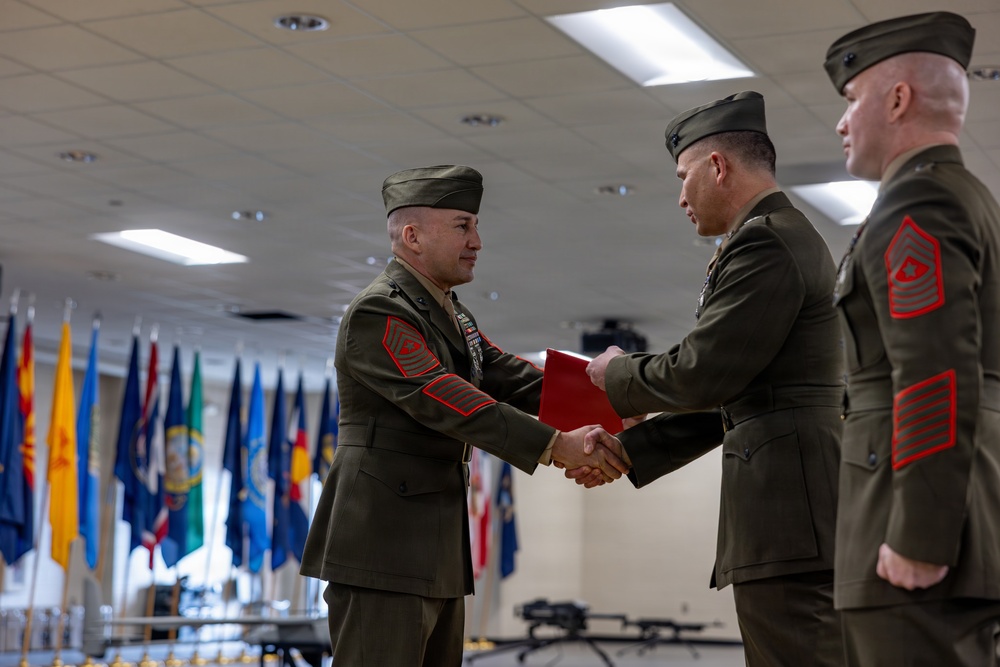 Advanced Infantry Training Battalion, School of Infantry – East Relief and Appointment Ceremony