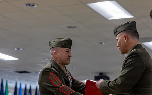 Advanced Infantry Training Battalion, School of Infantry – East Relief and Appointment Ceremony