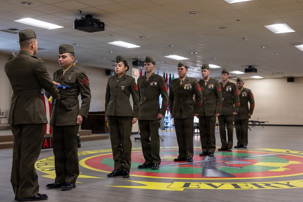 Advanced Infantry Training Battalion, School of Infantry – East Relief and Appointment Ceremony