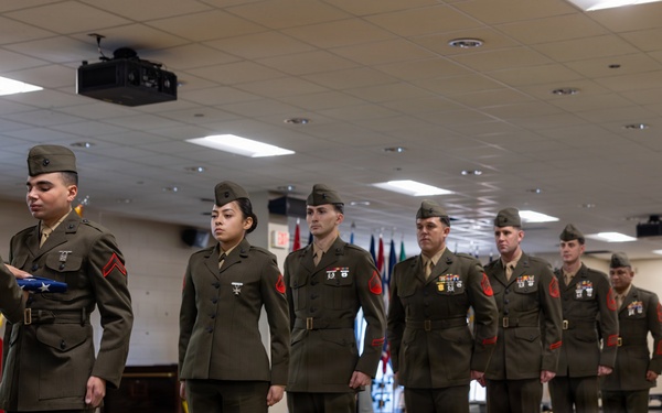 Advanced Infantry Training Battalion, School of Infantry – East Relief and Appointment Ceremony