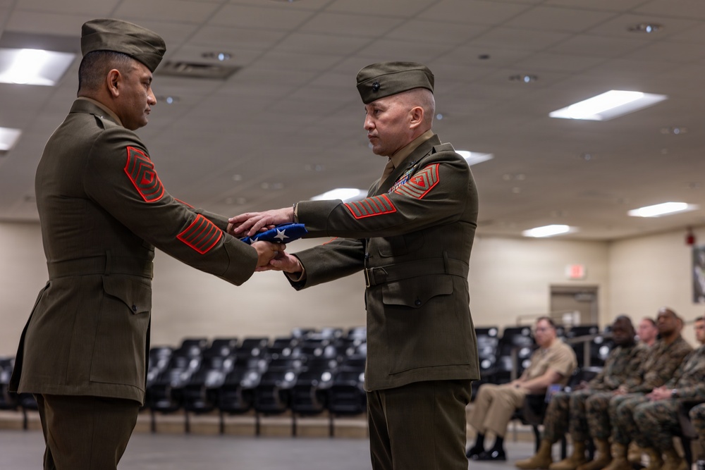 Advanced Infantry Training Battalion, School of Infantry – East Relief and Appointment Ceremony